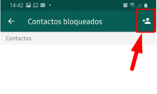 contactos bloqueados