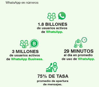 WhatsApp en numeros